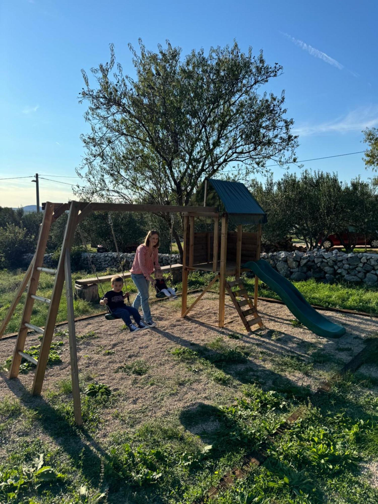 Вилла Relax And Unwind: Family-Friendly House Near Zadar In Zagrad Экстерьер фото